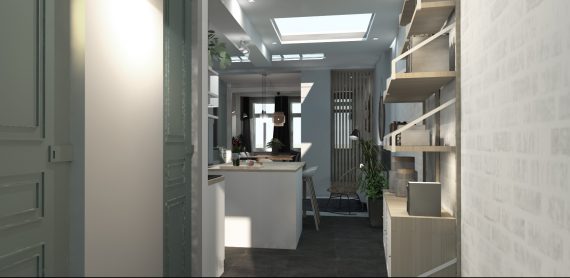 Rénovation Tourcoing Planche 3D