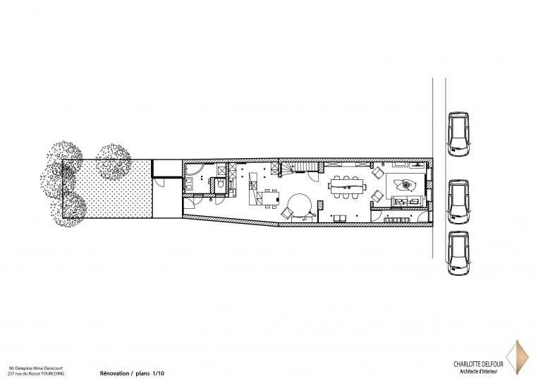 Rénovation Tourcoing Plan